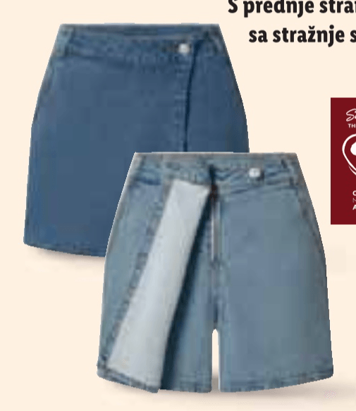 Esmara Traper suknja-hlače Komad - Akcija u trgovini Lidl