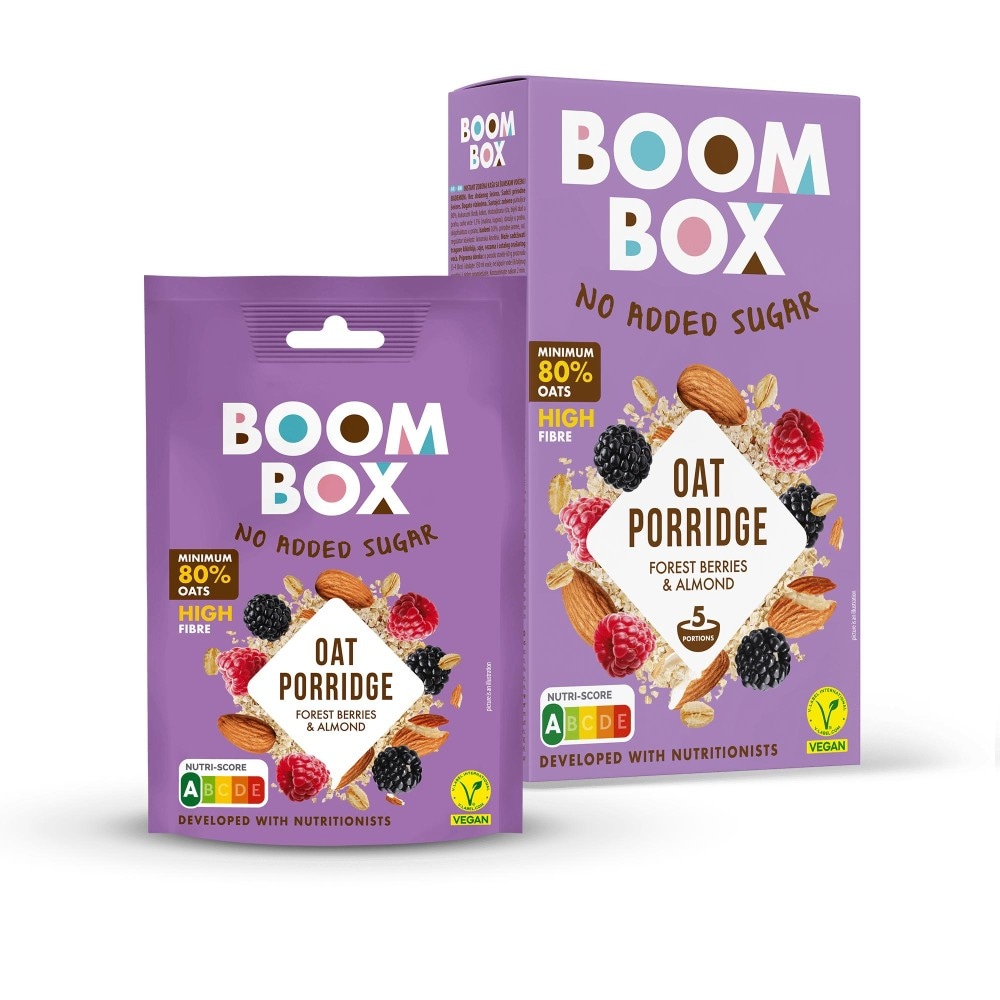 Boom Box Oatmeal Vanilla & Cinnamon 60g - Akcija u trgovini Bipa