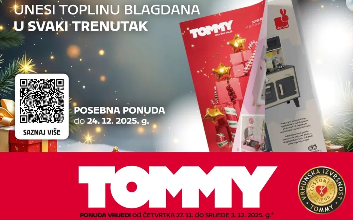Tommy katalog Akcijska ponuda od 27.11. do 03.12.2025