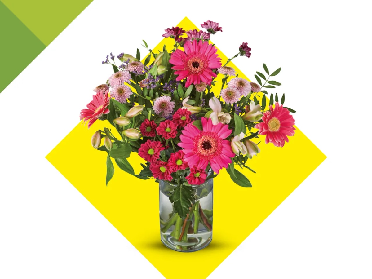 Buket cvijeća - Akcija u trgovini Lidl