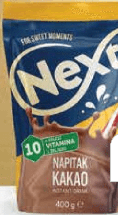 Next Kakao instant napitak 400 g Akcija u trgovini Plodine