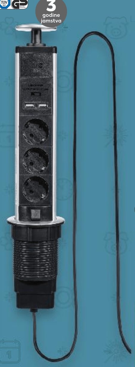 Produžni kabel SWITCH ON - Akcija u trgovini Kaufland