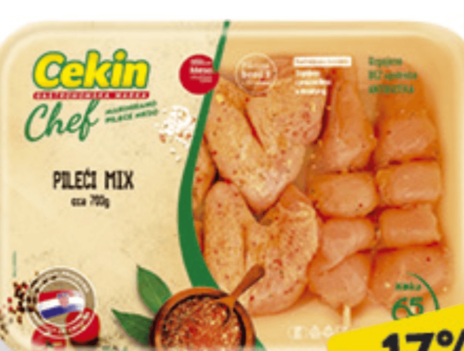 Cekin Chef Pileći mix cca 700g - Akcija u trgovini Konzum