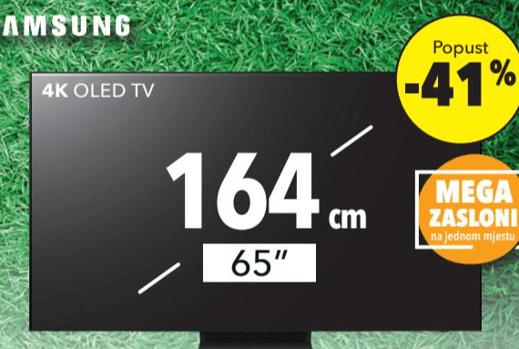 TV Samsung QE65S90FATXXH 164 cm / 65" - Akcija u trgovini Harvey Norman