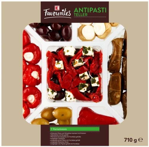 Favourites Antipasti Teller 710 ge - Akcija u trgovini Kaufland