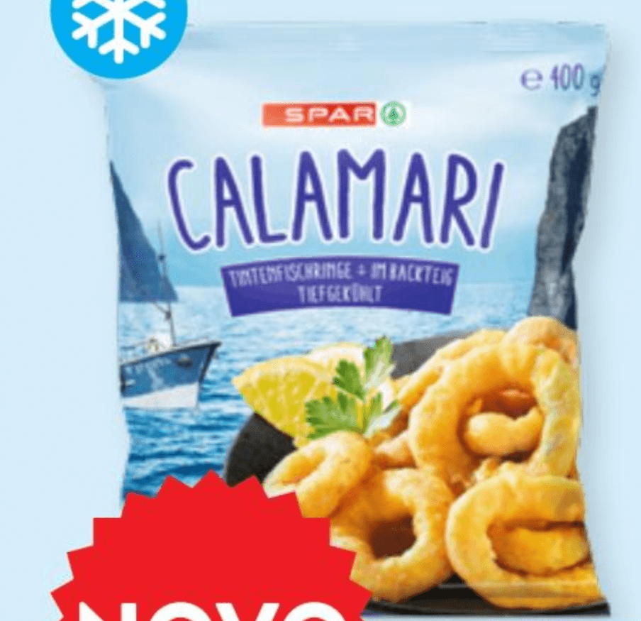 Panirani kolutići lignje Spar 400 g - Akcija u trgovini Spar