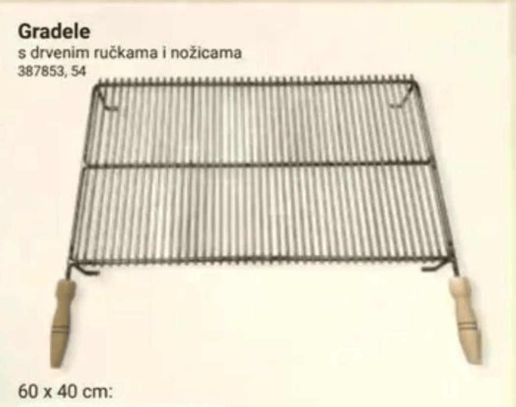 Gradele - Akcija u trgovini Pevex