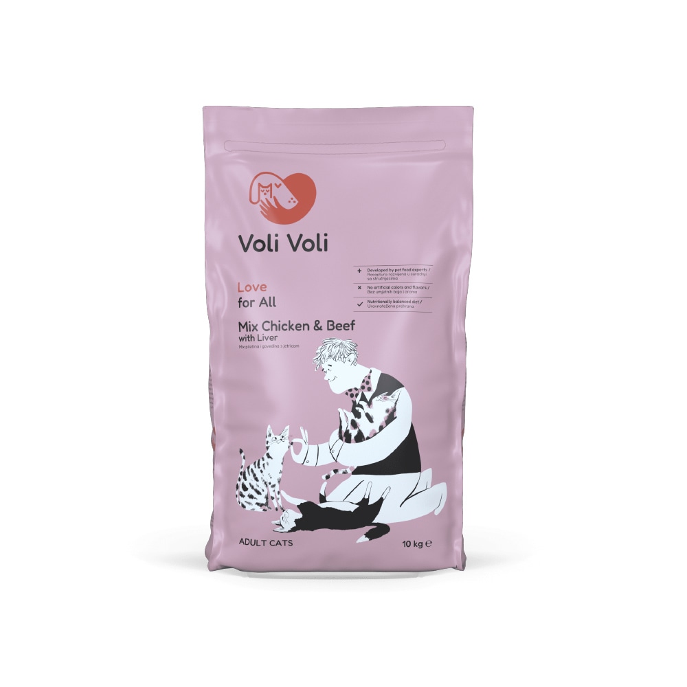 Hrana za mačke Voli Voli 2,4 kg - Akcija u trgovini KTC