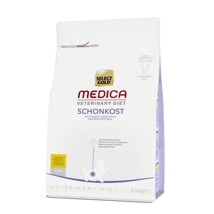 Select Gold Medica Schonkost Kitten piletina 2,5 kg Akcija u trgovini Zoo City