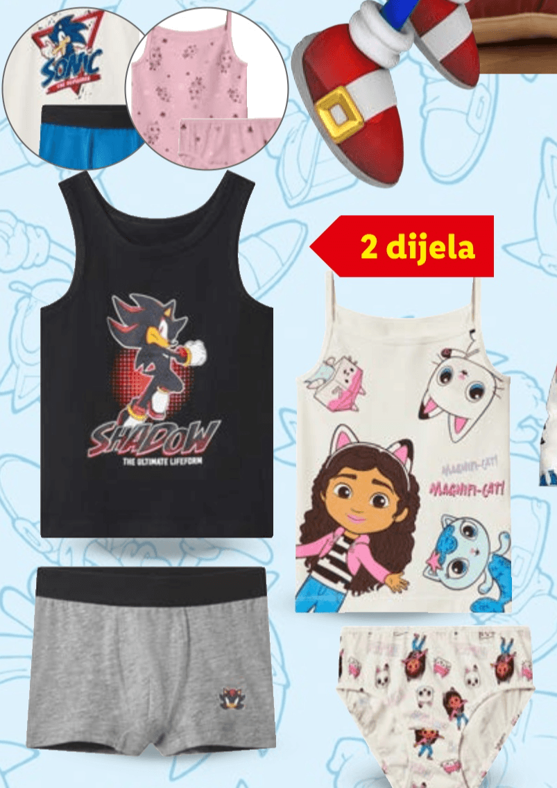 Donje rublje Set - Akcija u trgovini Lidl