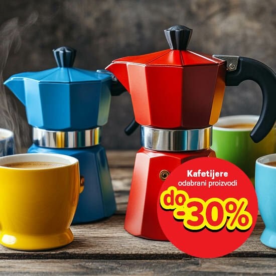 Kafetijere odabrani proizvodi Akcija u trgovini Plodine