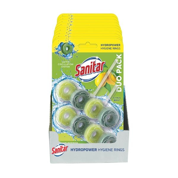 Sanitar Osvježivač za wc hygiene rings citrus 80 g (2 x 40 g) - Akcija u trgovini NTL