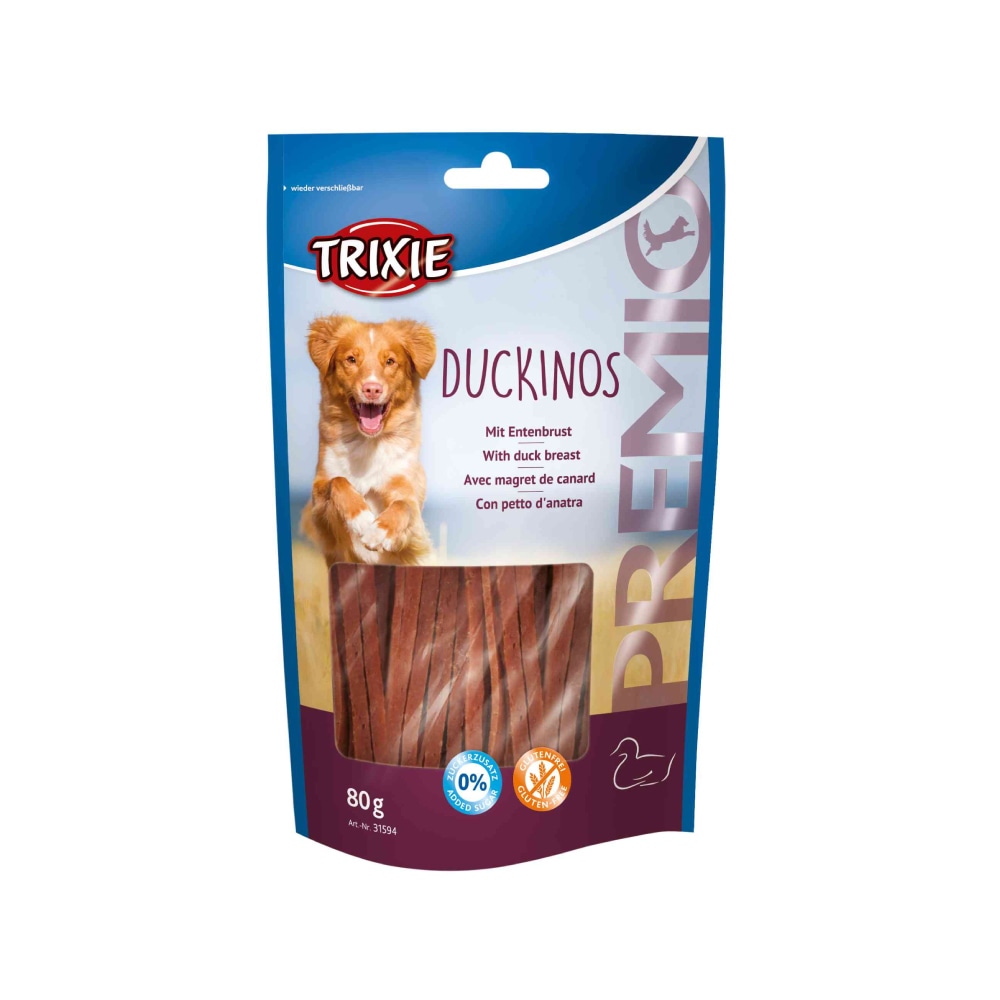 TRIXIE PREMIO DUCKINOS pačja prsa 80 g - Akcija u trgovini Zoo City