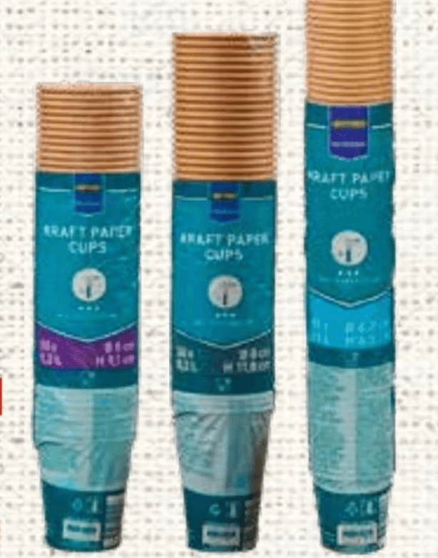 Metro Professional Kraft papirnata čaša 100 ml, 80/1 - Akcija u trgovini Metro
