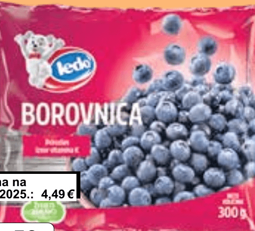 Smrznuto voće Ledo 300 g - Akcija u trgovini KTC