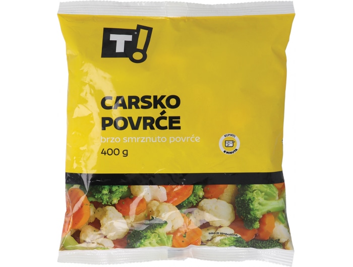 T! Carsko povrće 400 g - Akcija u trgovini Tommy