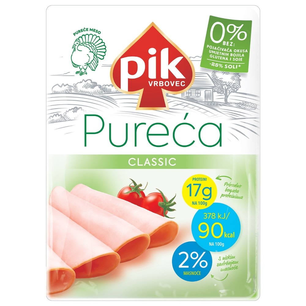 PIK Pureća šunka classic naresci 100 g Akcija u trgovini Ribola