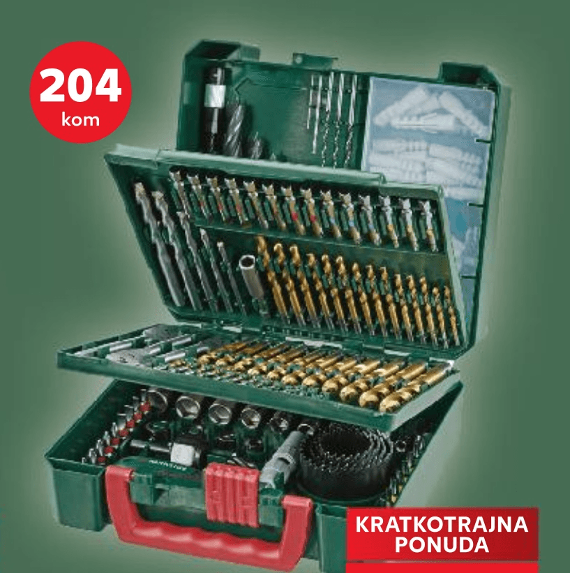 Parkside Set svrdla i bitova set - Akcija u trgovini Kaufland