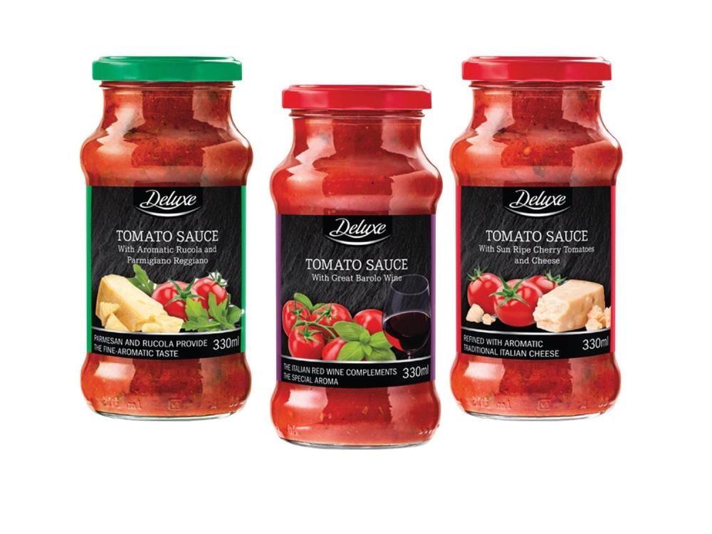 Deluxe Tomato Sauce With Barolo Wine 330 ml - Akcija u trgovini Lidl