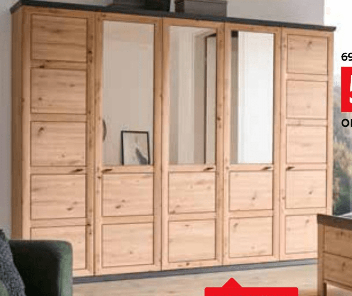 Ormar HOM'IN - Akcija u trgovini Lesnina