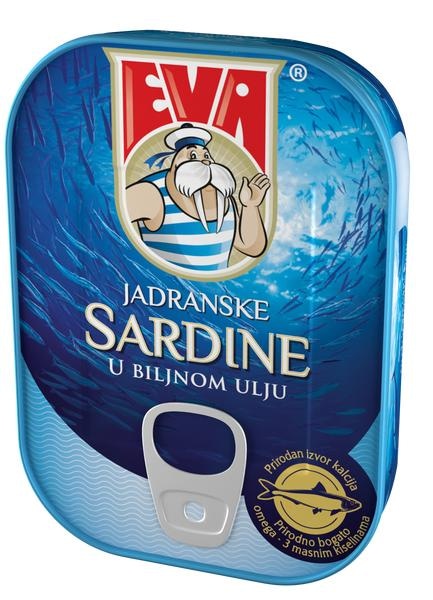 Eva jadranske sardine 100g Podravka - Akcija u trgovini Pivac