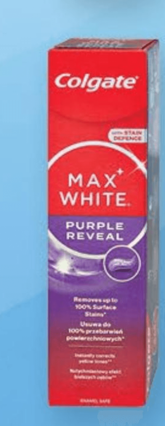 Colgate pasta za zube Max White Purple Reveal 75 ml - Akcija u trgovini Dm