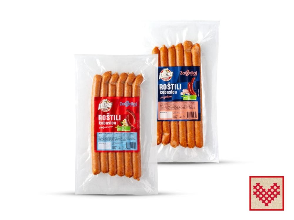 PIVAC Roštilj kobasica classic i debrecinka 400g - Akcija u trgovini Pivac