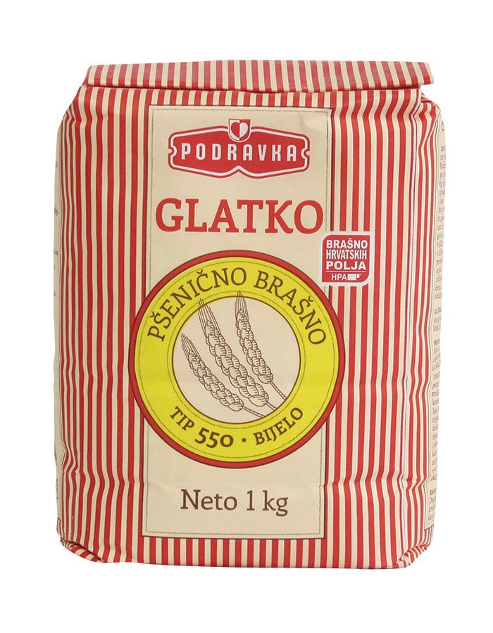 Pšenično brašno Podravka 1 kg - Akcija u trgovini KTC