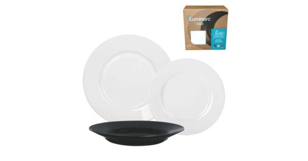 Luminarc Set tanjura Bloom 18-dijelni set Akcija u trgovini Plodine