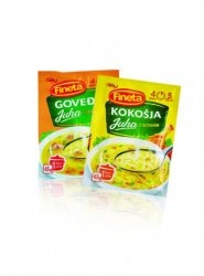 Juha Kokošja/Goveda s tjesteninom Fineta 65 g - Akcija u trgovini Gavranović