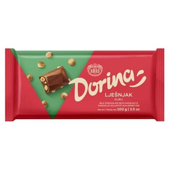 Dorina cijeli lješnjak čokolada 220 g Akcija u trgovini Bakmaz