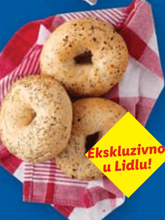 Bagel 110 g - Akcija u trgovini Lidl