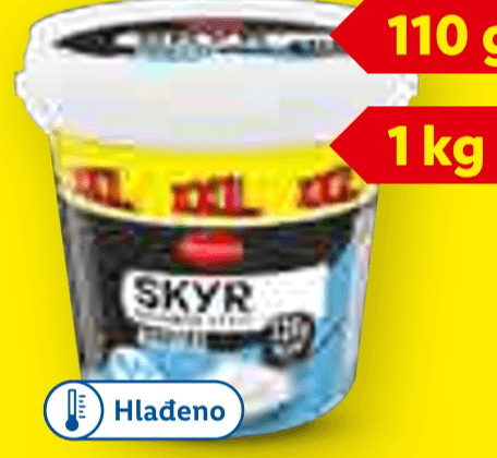 Milbona Skyr natur XXL 1 kg Akcija u trgovini Lidl