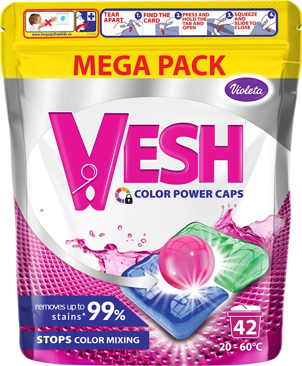 Vesh Kapsule za rublje Color Powercaps 26/1 - Akcija u trgovini Vrutak