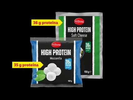 Milbona High protein sir 150 g ili 280 g - Akcija u trgovini Lidl