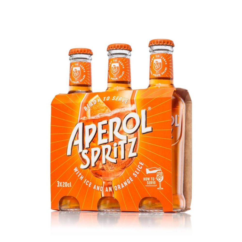 Aperol Spritz koktel 3 x 200 ml Akcija u trgovini Tommy