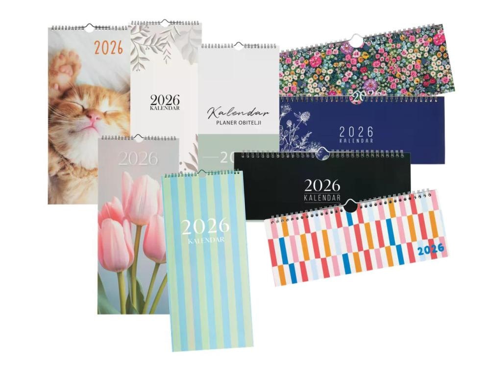 Crelando Planer s kalendarom za 2026. - Akcija u trgovini Lidl