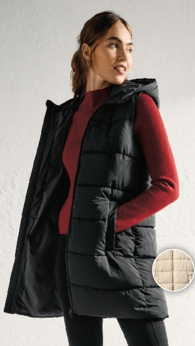 Ženski dugi prsluk komad - Akcija u trgovini Kaufland