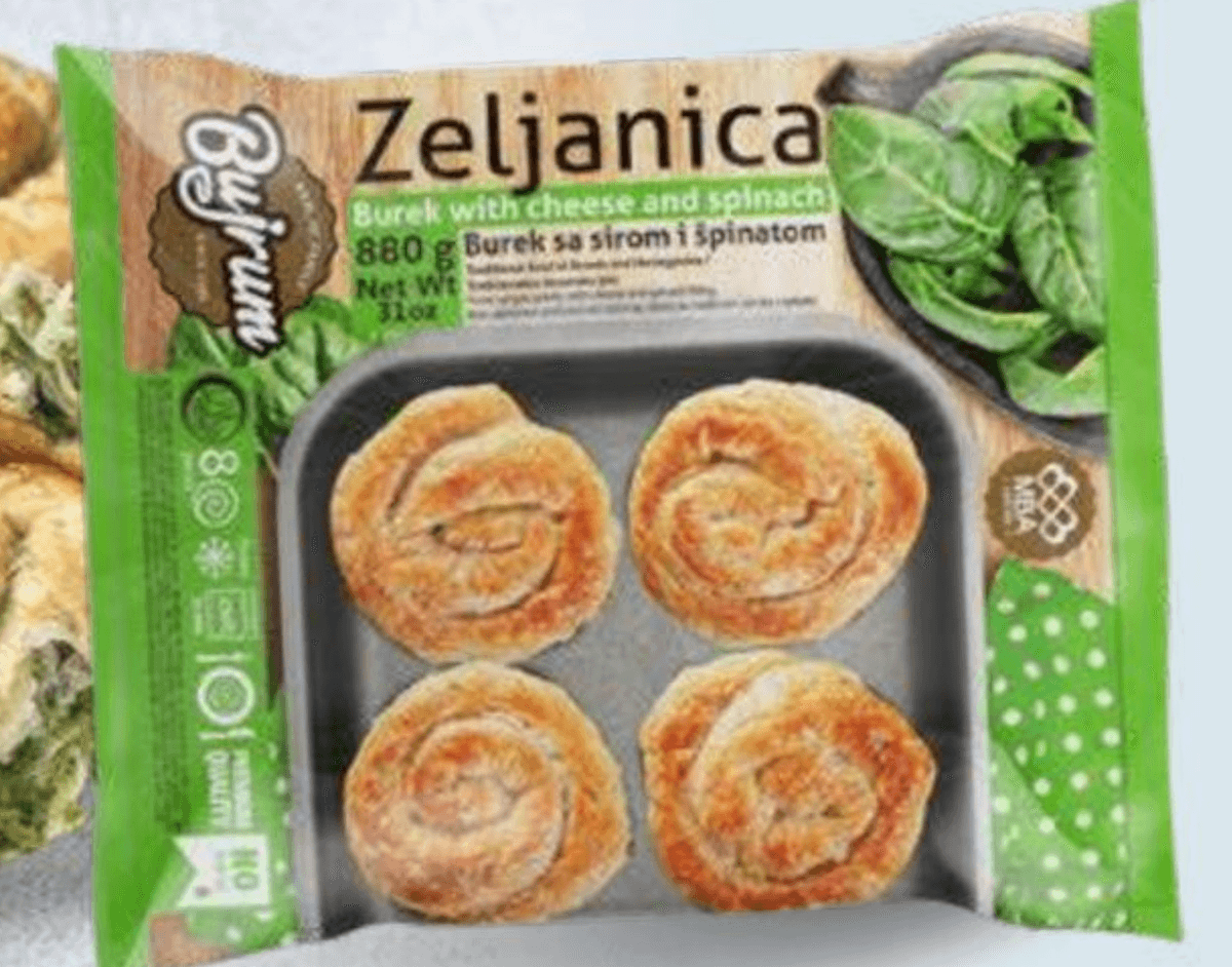 MBA Pita zeljanica 880g - Akcija u trgovini Pivac