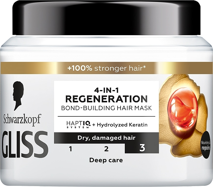 GLISS KUR 4u1 maska za kosu 400 ml Akcija u trgovini Mueller
