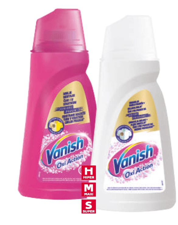 Vanish Deterdžent za odstranjivanje mrlja - Akcija u trgovini Tommy