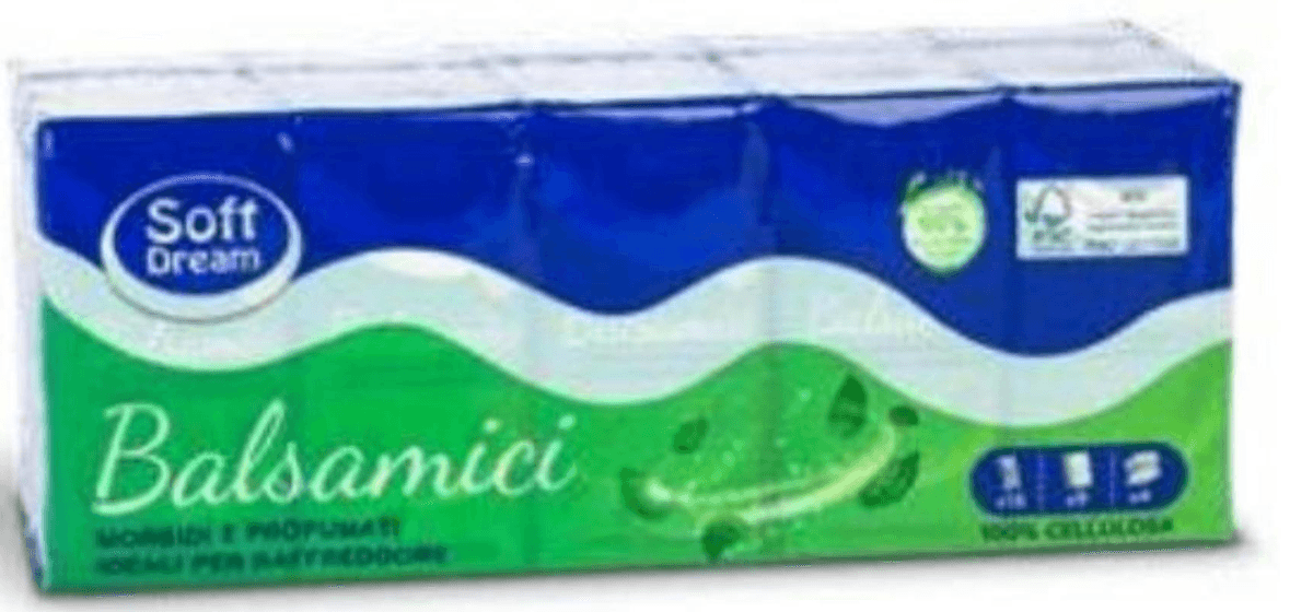 Soft Dream papirnate maramice balzam 15 komada Akcija u trgovini Eurospin