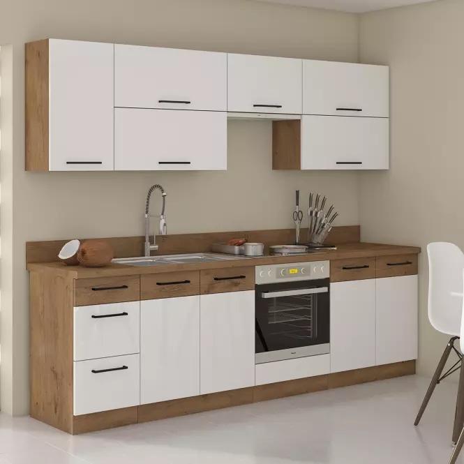 Kuhinja Vigo 260 cm - Akcija u trgovini Merkury