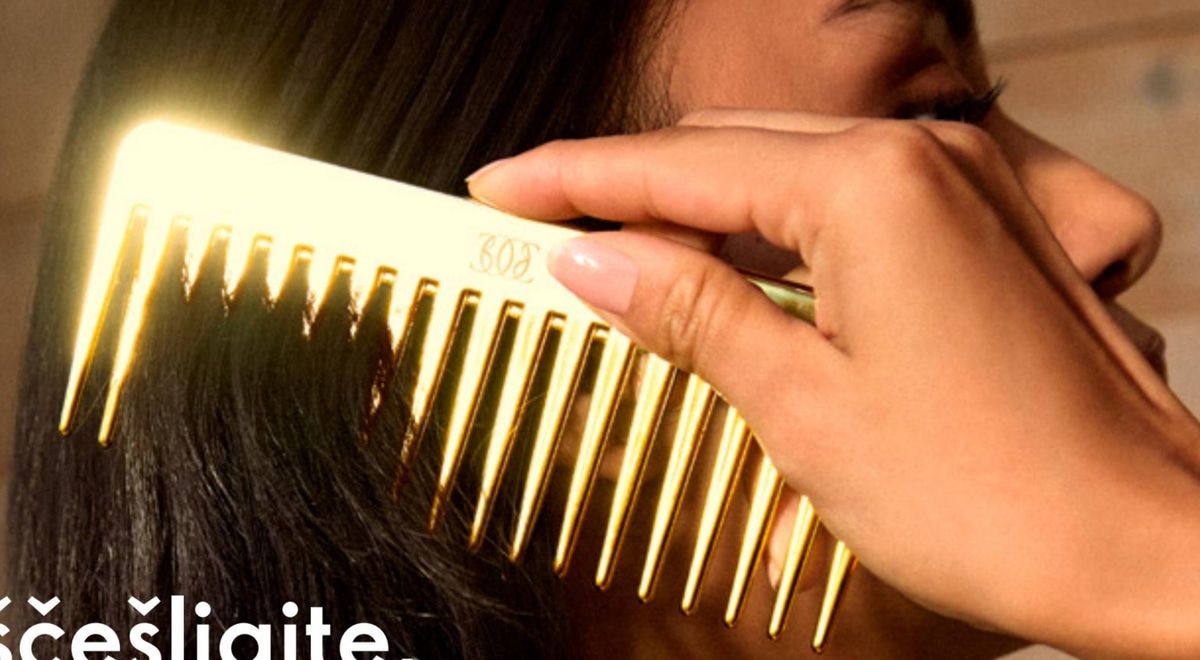 Golden Hair češalj - Akcija u trgovini Oriflame