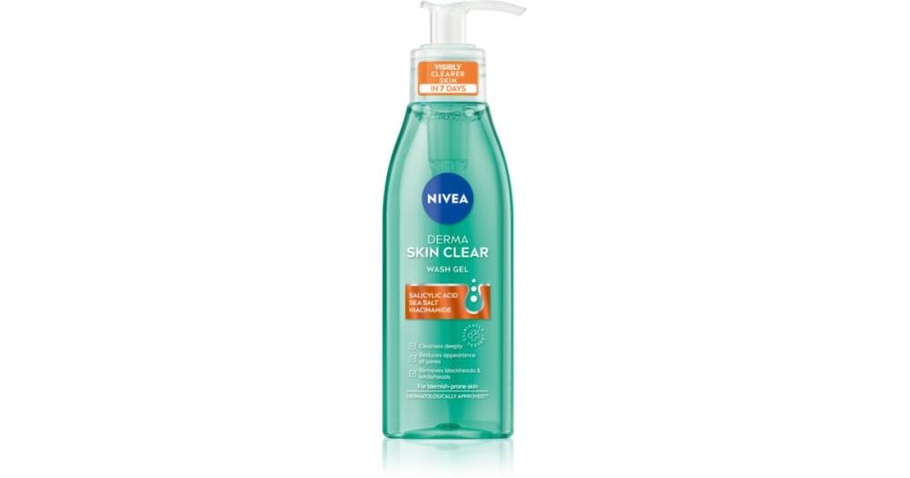 Nivea Derma Skin Clear Wash Gel 150 ml - Akcija u trgovini Bipa