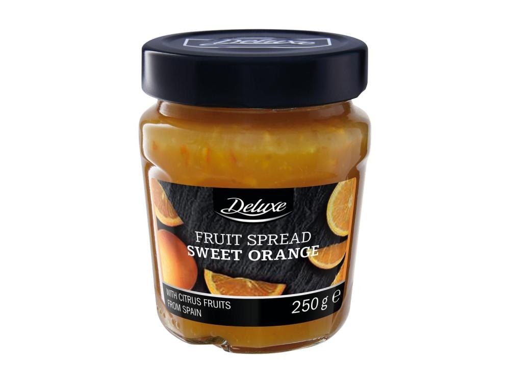 Deluxe Fruit Spread Sweet Orange 250 g - Akcija u trgovini Lidl
