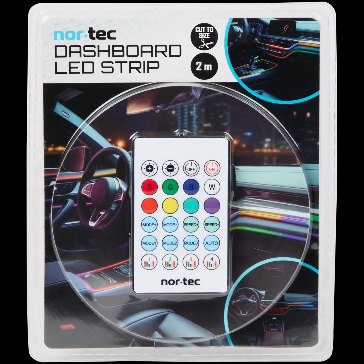 Nor-Tec LED traka za nadzornu ploču 2 metra - Akcija u trgovini Action