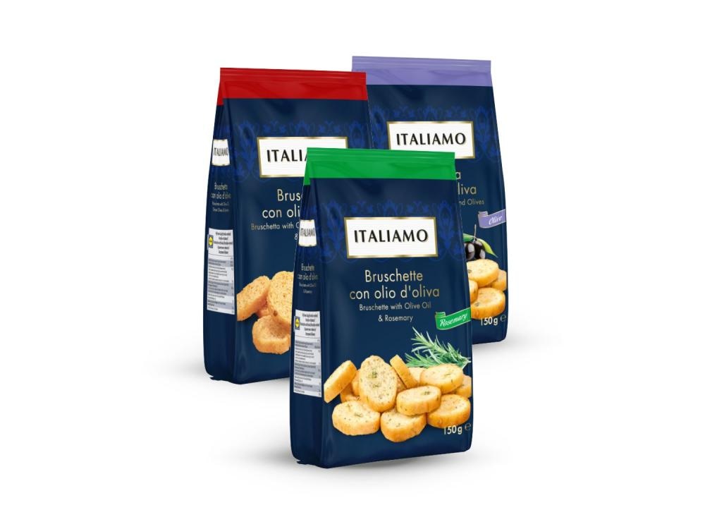 Bruschette 150 g Italiamo - Akcija u trgovini Lidl