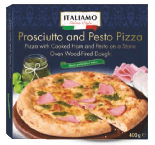 ITALIAMO Pizza s pršutom i pestom 400 g - Akcija u trgovini Lidl
