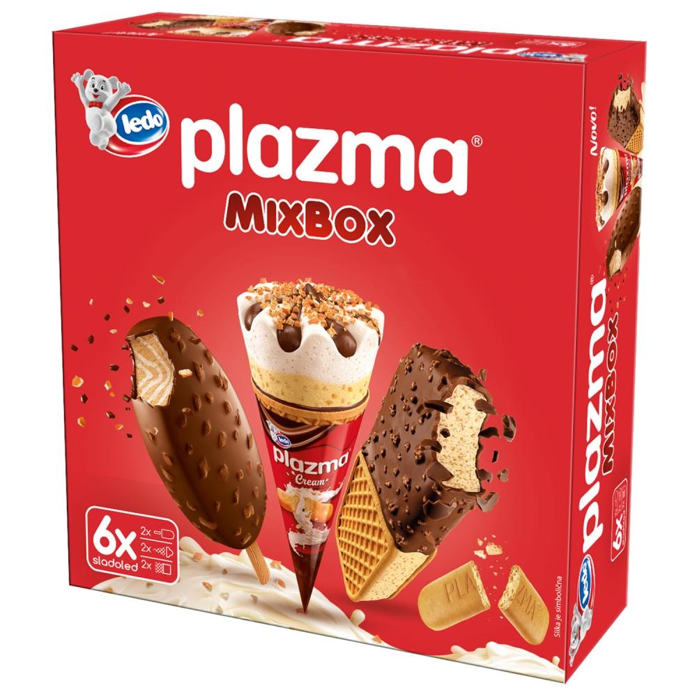 Ledo Sladoled Plazma Mixbox 6 kom - Akcija u trgovini Tommy